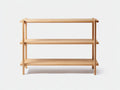 Bücherregal 110×38×90 cm - Eiche Holz Beige - minimalistisches Büroregal mit offener Ablage